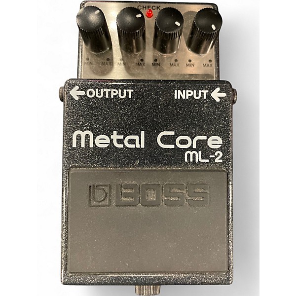Used BOSS ML2 Metal Core Distortion Effect Pedal