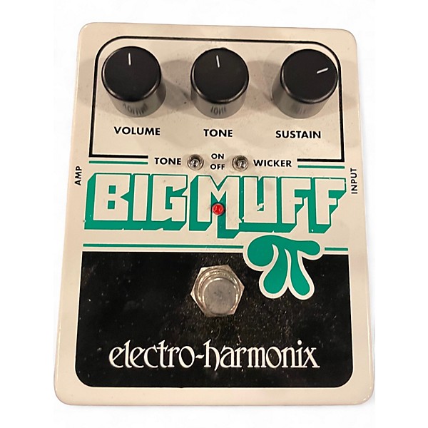 Used Electro-Harmonix Green Russian Big Muff Pi Fuzz Effect Pedal