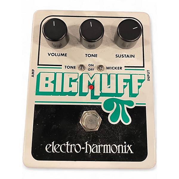 Used Electro-Harmonix Green Russian Big Muff Pi Fuzz Effect Pedal