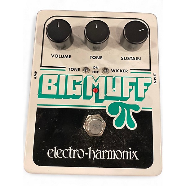 Used Electro-Harmonix Green Russian Big Muff Pi Fuzz Effect Pedal