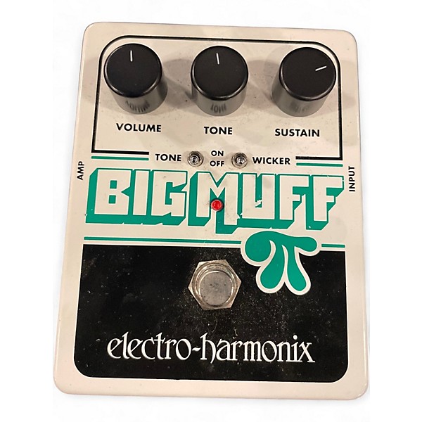 Used Electro-Harmonix Green Russian Big Muff Pi Fuzz Effect Pedal