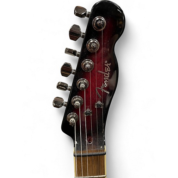 Used Fender Special Edition Custom Telecaster FMT HH Black Cherry Solid Body Electric Guitar