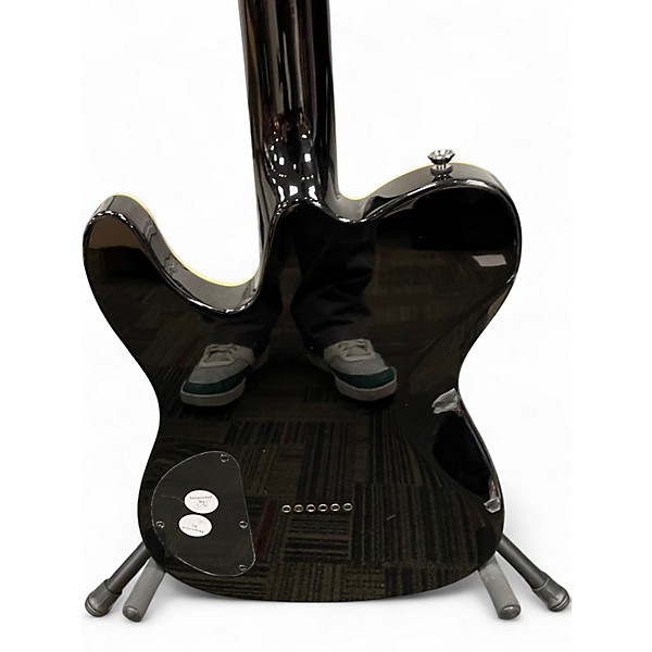 Used Fender Special Edition Custom Telecaster FMT HH Black Cherry Solid Body Electric Guitar