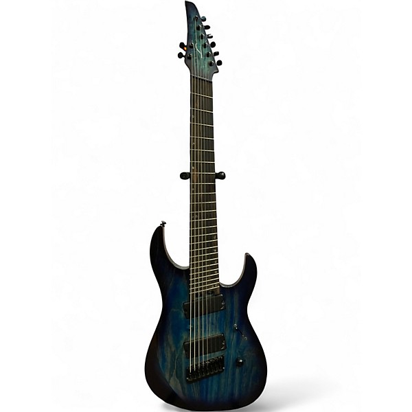 Used Legator Ninja N8FP Cali Cobalt Solid Body Electric Guitar