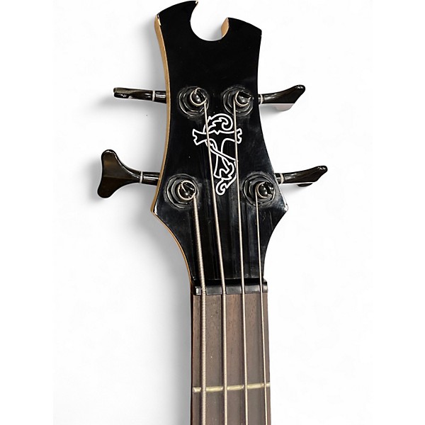 Used Tobias Toby Deluxe IV Black Electric Bass Guitar