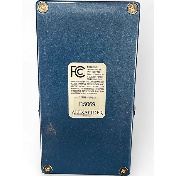 Used Alexander RADICAL DELAY Effect Pedal