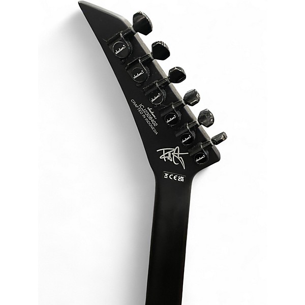 Used Jackson Rob Cavestany Death Angel Black Solid Body Electric Guitar