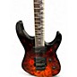 Used Jackson DINKY CUSTOM MODIFIED FLAMES Solid Body Electric Guitar