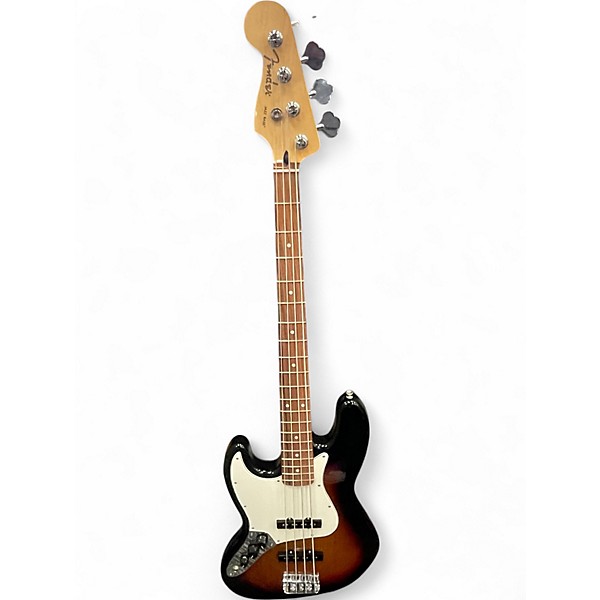 Used Fender Player Jazz Bass Sunburst Electric Bass Guitar