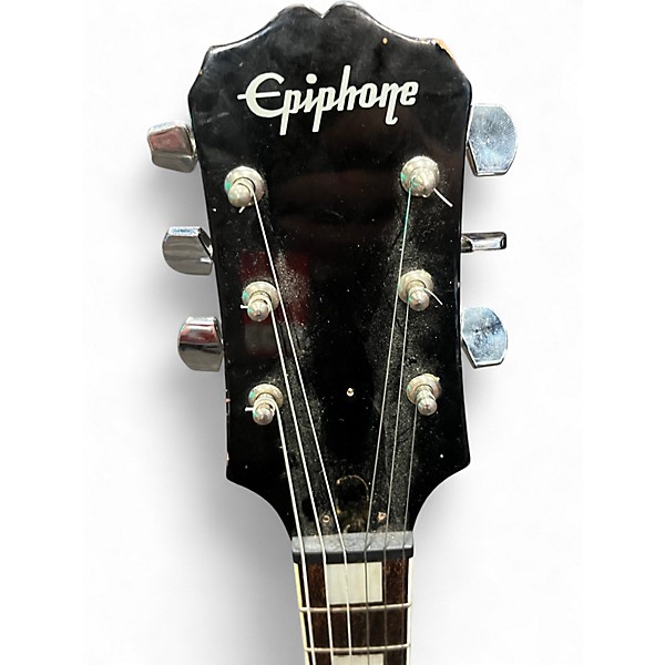 Used Epiphone Les Paul Standard Black Solid Body Electric Guitar