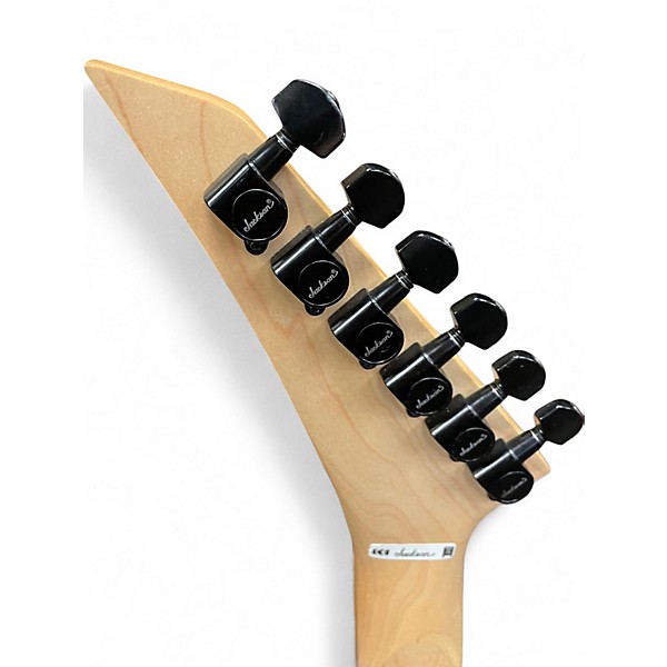 Used Jackson JS32Q DKA HT Transparent Green Burst Solid Body Electric Guitar