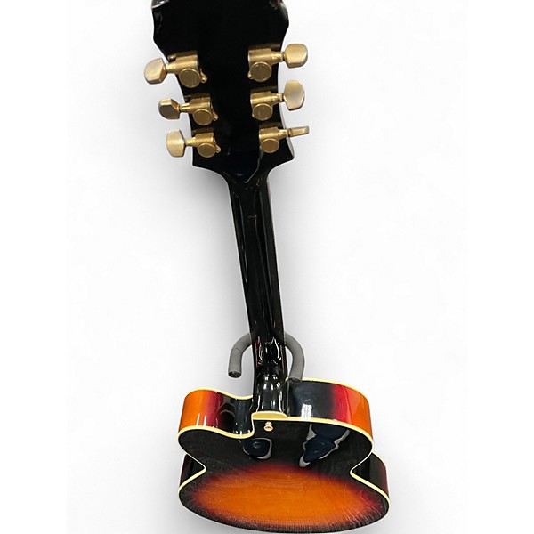 Used Epiphone Emperor Regent 2 Tone Sunburst Hollow Body Electric Guitar