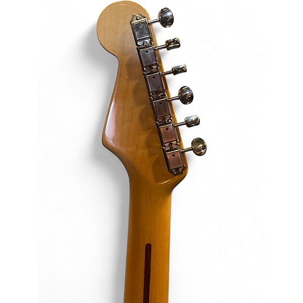 Used Fender 60th Anniversary 1954 American Vintage Stratocaster 2 Tone Sunburst Solid Body Electric Guitar