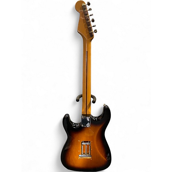 Used Fender 60th Anniversary 1954 American Vintage Stratocaster 2 Tone Sunburst Solid Body Electric Guitar