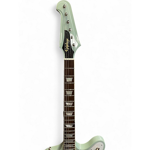 Used Epiphone Inspired by Gibson Firebird V Frost Blue Solid Body Electric Guitar