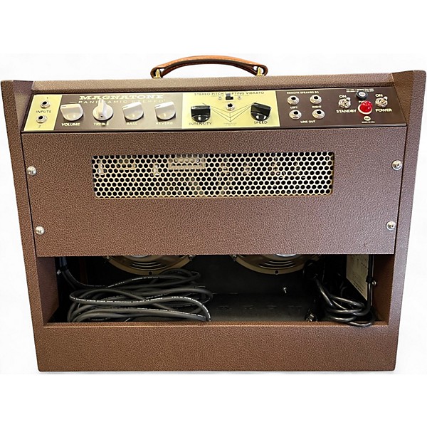 Used Magnatone PANORAMIC STEREO 2X10 Tube Guitar Combo Amp