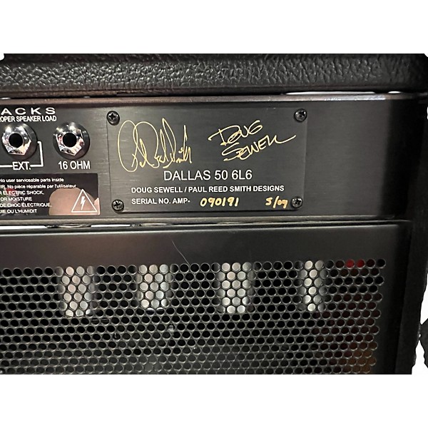 Used 2009 PRS DALLAS 50 HEAD Tube Guitar Amp Head