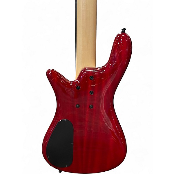 Used Spector BANTAM 5 Black Cherry Electric Bass Guitar