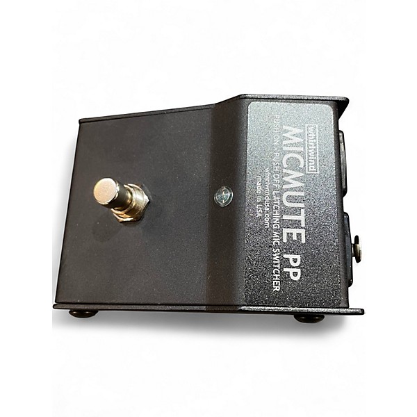 Used Whirlwind MIC MUTE Microphone Clip