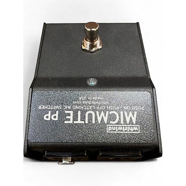 Used Whirlwind MIC MUTE Microphone Clip