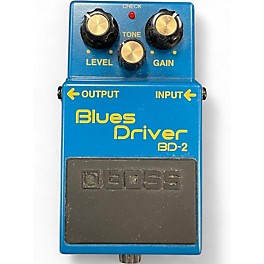 Used BOSS BD2 Blues Driver Effect Pedal