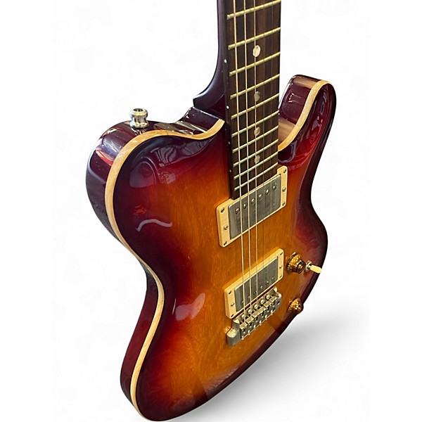 Used Nik Huber DOLPHIN II Cherry Sunburst Solid Body Electric Guitar