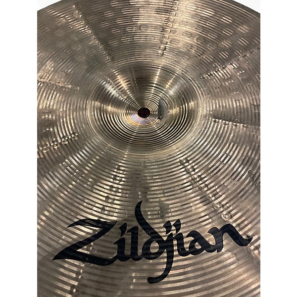 Used Zildjian 14in I trash crash / trash hihat top Cymbal