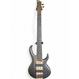 Used Ibanez BTB606 IP-01 Trans Gray Electric Bass Guitar