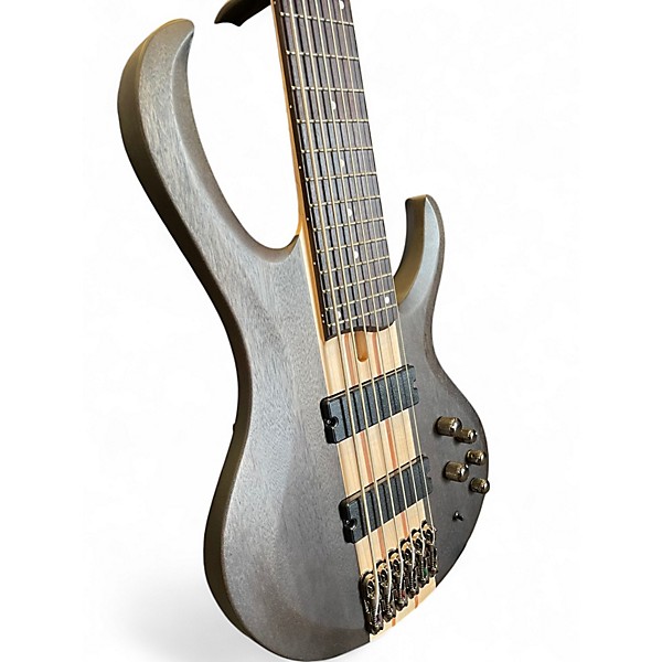 Used Ibanez BTB606 IP-01 Trans Gray Electric Bass Guitar