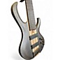 Used Ibanez BTB606 IP-01 Trans Gray Electric Bass Guitar