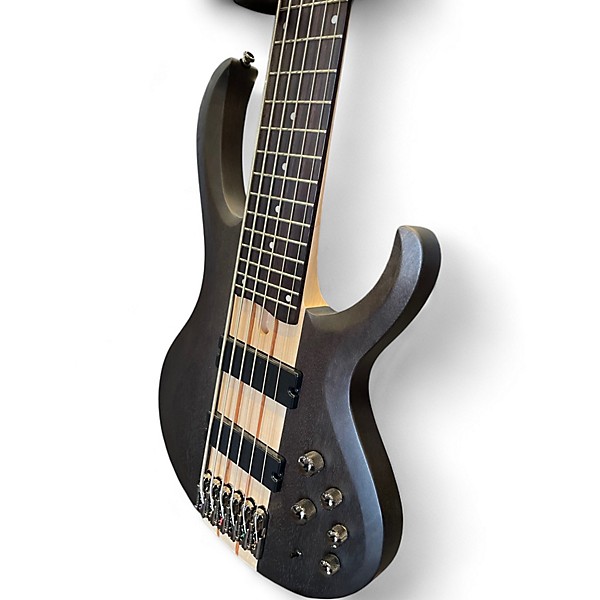 Used Ibanez BTB606 IP-01 Trans Gray Electric Bass Guitar