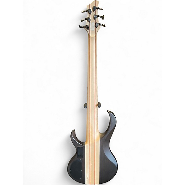 Used Ibanez BTB606 IP-01 Trans Gray Electric Bass Guitar