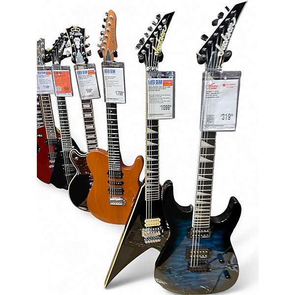 Used Washburn X SERIES PRO Gold Bullion Solid Body Electric Guitar