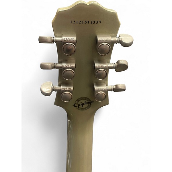 Used Epiphone Les Paul Standard Trans Green Solid Body Electric Guitar