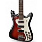Vintage 1960s Kay Vanguard III 2 Color Sunburst Solid Body Electric Guitar
