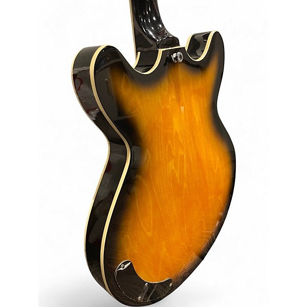 Used Eastwood DELTA 4 TENOR Tobacco Burst Resonator Guitar