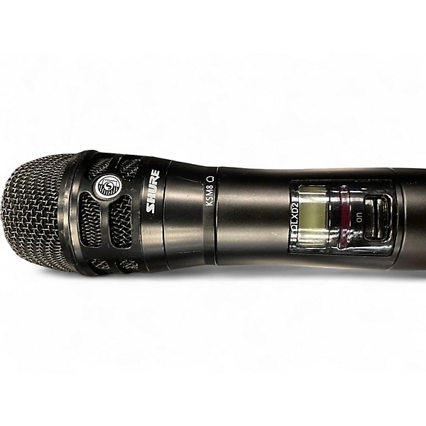 Used Shure QLXD4/QLXD2 KSM8 Handheld Wireless System