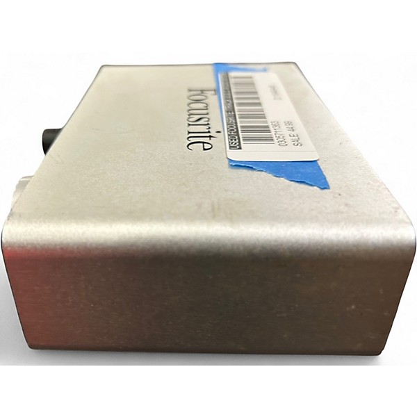 Used Focusrite iTrack Solo Audio Interface