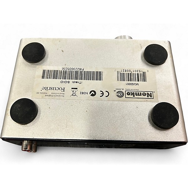 Used Focusrite iTrack Solo Audio Interface