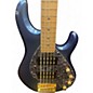 Used Ernie Ball Music Man Sting Ray 5 Blue Sparkle Electric Bass Guitar thumbnail