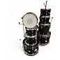 Used DW 4 Piece FREQUENT FLYER  MATTE BLACK Drum Kit thumbnail