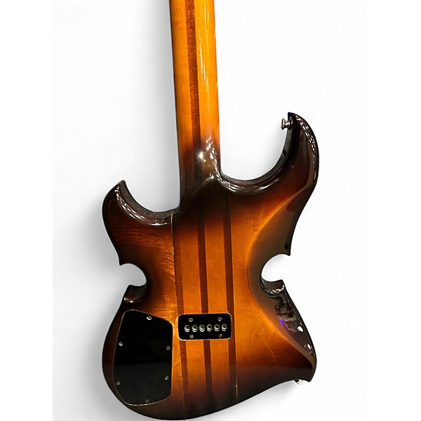 Vintage 1980s Morris HS ANDERSON PT II Antique Natural Solid Body Electric Guitar