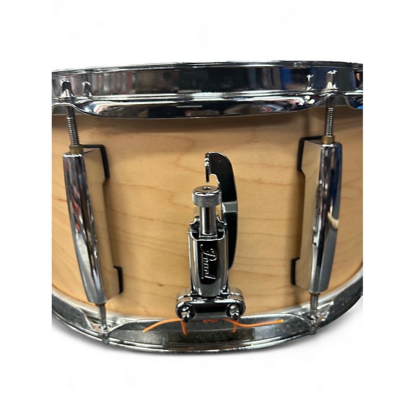 Used Pearl 14X7 Modern Utility Maple Snare Natural Drum