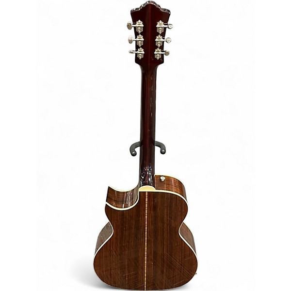 Used Guild F47RC Natural Acoustic Electric Guitar