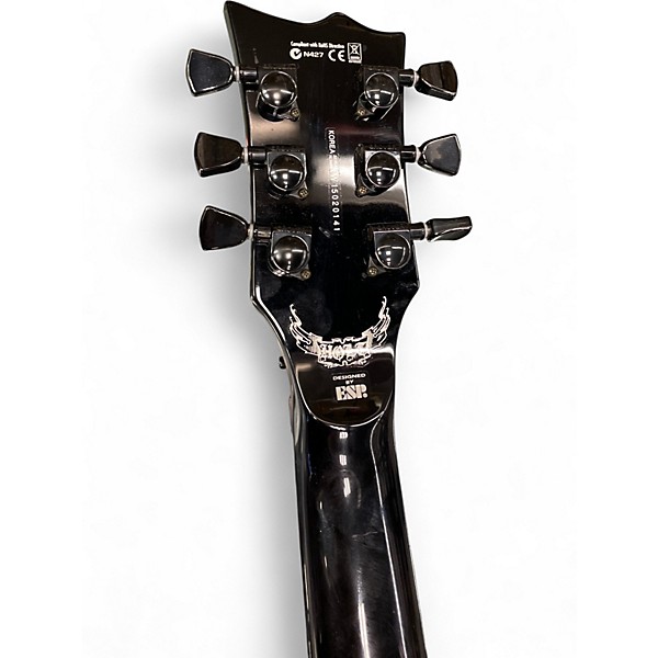 Used ESP GH600 Black Solid Body Electric Guitar