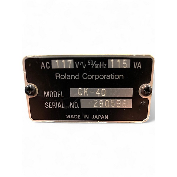 Used Roland CK-40 Keyboard Amp