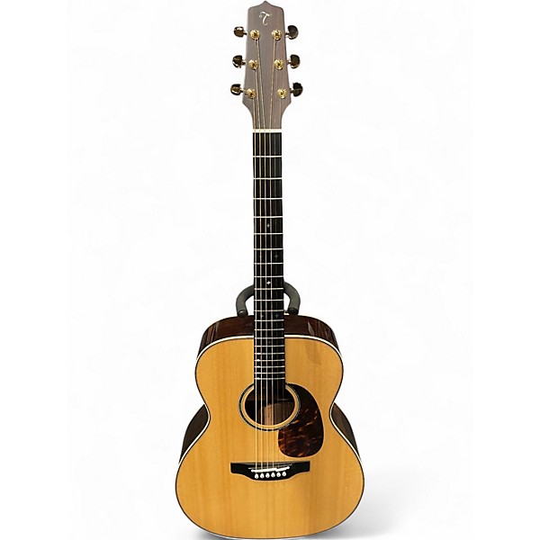 Used Takamine EF7M-LS Natural Acoustic Electric Guitar
