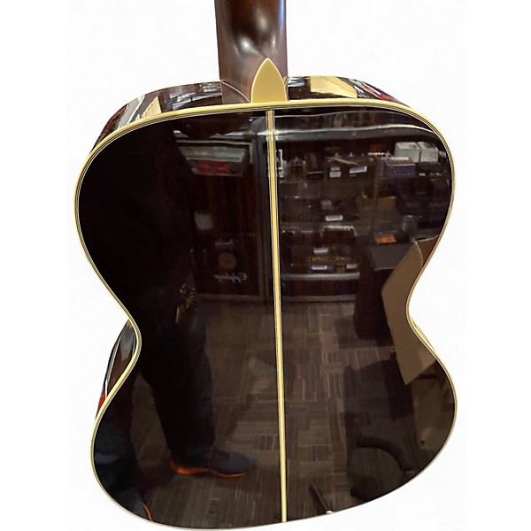 Used Takamine EF7M-LS Natural Acoustic Electric Guitar