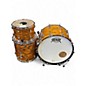 Used Pearl 4 Piece President 775th Anniversary tiger stripe Drum Kit thumbnail