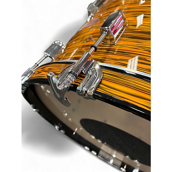 Used Pearl 4 Piece President 775th Anniversary tiger stripe Drum Kit